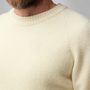 Övik Rib Sweater M, Chalk White