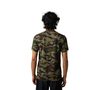 Vzns Ss Tech Tee Camo, Green Camo