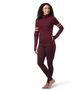 W INTRAKNIT MERINO TECH PULLOVER HOODIE, black cherry