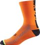 13431-824 DH SOCK 6" Flo Orange - cyklistické ponožky