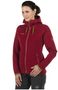 Arctic Hooded Midlayer Jacket Women crimson