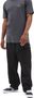 RANGE CARGO BAGGY TAPERED ELASTIC PANT, Black