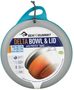 Delta Bowl with Lid Pacific Blue/Grey