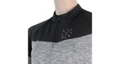 CYKLO MOTION women's full-zip jersey, grey/black