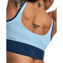 Meridian Fitted Crop Tank-BLU