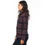 KICK IT LS FLANNEL Rose