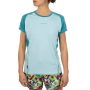 Move T-Shirt W, Celestial Blue/Topaz