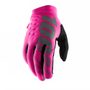 BRISKER Women's Glove Neon Pink/Black