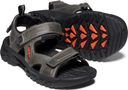 TARGHEE III OPEN TOE SANDAL M, grey/black