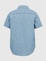 876440-00 Dětská košile s krátkým rukávem Modrá