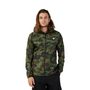 Fox Head Camo Windbreaker, Green Camo