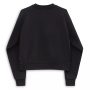 W ESSENTIAL FT RELAXED CREW Black