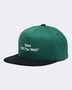 QUOTED SNAPBACK BISTRO GREEN