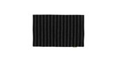 TUBE MERINO WOOL scarf multifunctional black/dark grey stripes