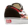 UA OLD SKOOL (FLAME)BLACK/BLACK/TR WHT