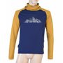 COOLMAX THERMO MOUNTAINS, deep blue/mustard