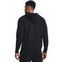 UA Essential Fleece FZ Hood, Black