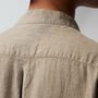 Övik Hemp Shirt LS W Suede Brown