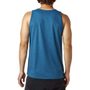 Displaced Premium Tank Heather Maui Blue