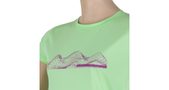 COOLMAX FRESH PT MOUNTAINS women's T-shirt neck sleeve light green