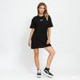 WM CENTER VEE TEE DRESS Black