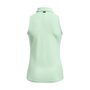 UA Zinger Sleeveless Polo-GRN