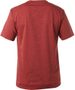 Settled ss tech tee Heather Burgundy