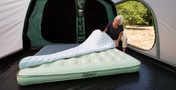 INSULATED TOPPER AIRBED DOUBLE, 198 x 137 x 22 cm