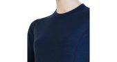 MERINO DF women's shirt long. sleeve deep blue