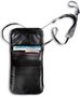 Skin Folded Neck Pouch black