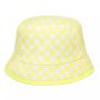 DELUX HANKLEY BUCKET, black-lemon tonic checkerboard