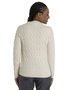 Mer Cable Knit Crewe Sweater UNDYED
