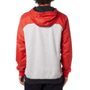 Rotated Zip Fleece Flame Red