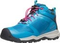 WANDURO MID WP YOUTH, fjord blue/fuchsia purple