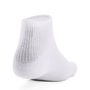 UA Essential 3pk Qtr Yth, White