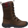 GRETA TALL BOOT WP WOMEN brown/red plaid