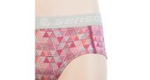 MERINO IMPRESS ladies panties lilla/pattern