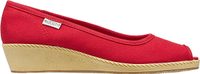 Cortona Wedge CVS ribbon red - dámská městská obuv výprodej