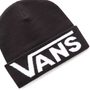 DROP V TALL CUFF BEANIE, black