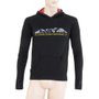 MERINO UPPER MOUNTAINS men's hoodie kangaroo black