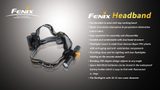 Fenix strap for using the flashlight as a headlamp