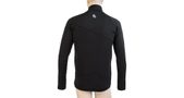 TECNOSTRETCH men's full-zip sweatshirt black
