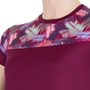 COOLMAX IMPRESS women's shirt neck sleeve lilla/feather
