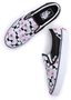 UA Classic Slip-On, HIBISCUS CHECK BLACK