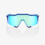 Speedcraft - Matte Metallic Into the Fade - Blue Topaz Multilayer Mirror Lens