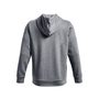 UA Essential Fleece FZ Hood, Gray
