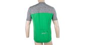 CYKLO MOTION men's full-zip jersey, grey/green