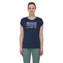 Mountain T-Shirt Women Trilogy marine