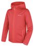 Dětská mikina s kapucí Artic Zip K red