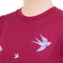 COOLMAX FRESH PT SWALLOW children's T-shirt neck sleeve lilla